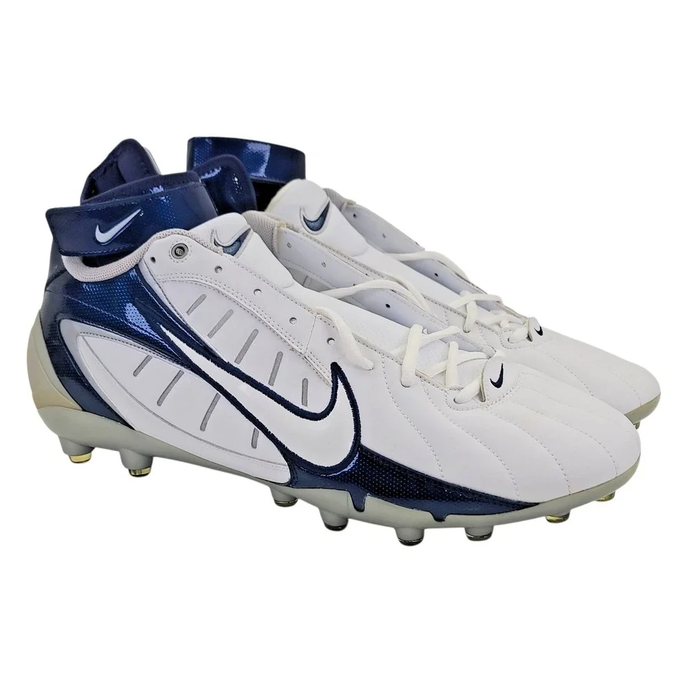 Nike Air Zoom Super Bad FT‎ Men's Blue/White Football Cleats Size 16 NOS W/Box